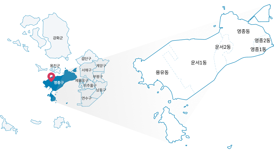 영종구 지도 이미지